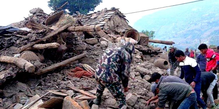 सुदुर पश्चिममा भुकम्पबाट मृत्‍यु हुनेको सन्ख्या ६ पुग्यो
