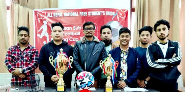 धरानमा पहिलो अखिल फुटवल रनिङ्ग कप २०७९