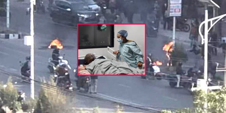 आफैलाई आगो लगाएका ईलामका आचार्यको अवस्था गम्भीर