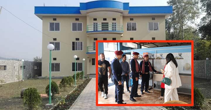 प्रदेश प्रहरी प्रमुखद्वारा आसरा सुधार केन्द्र धरानको निरिक्षण