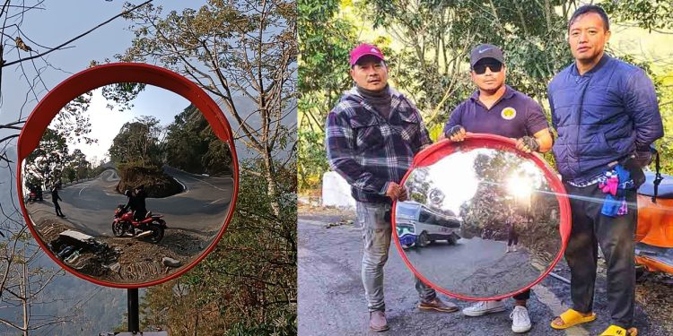 मितेरी स्पोर्ट्स धरानद्वारा  कन्भेक्स मिरर राखियो