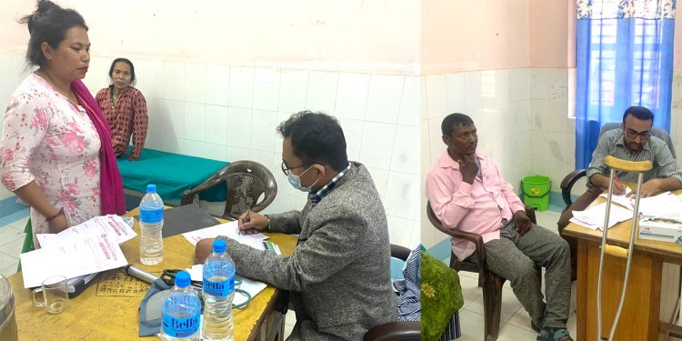 जे बी टुहुरे फाउण्डेशनद्वारा आयोजित स्वास्थ्य शिविरमा ११० जना लाभान्वित