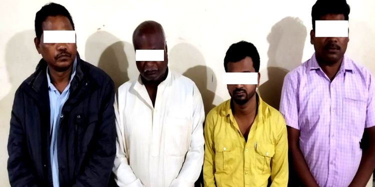 आफ्नै श्रीमतीको हत्यामा संलग्न श्रीमान सहित ४ जना पक्राउ
