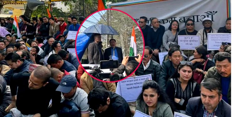 सिक्किमका नेपालीभाषी आन्दोलित