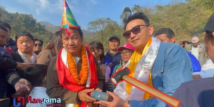 हर्क साम्पाङको जन्मदिनमा दिपकले दिए हम्मर