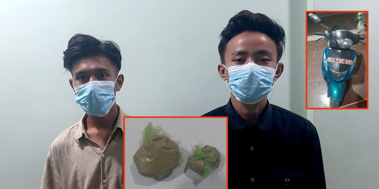 लागुऔषध ब्राउनसगुर सहित झापाबाट २ जना पक्राउ