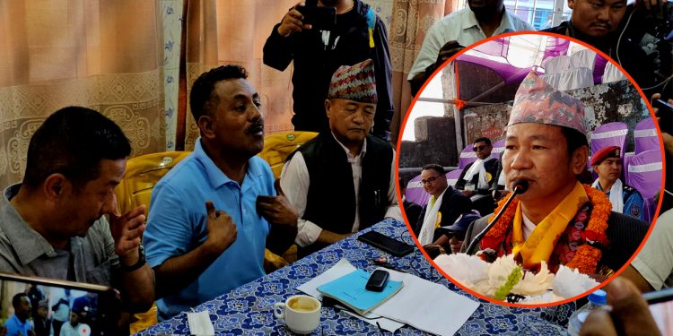 धरानका मेयर र वडाध्यक्षहरु विच राजिनामा मागामाग