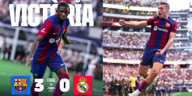 एल क्लासिकोमा बार्सिलोनाद्वारा रियलको चुटाइ