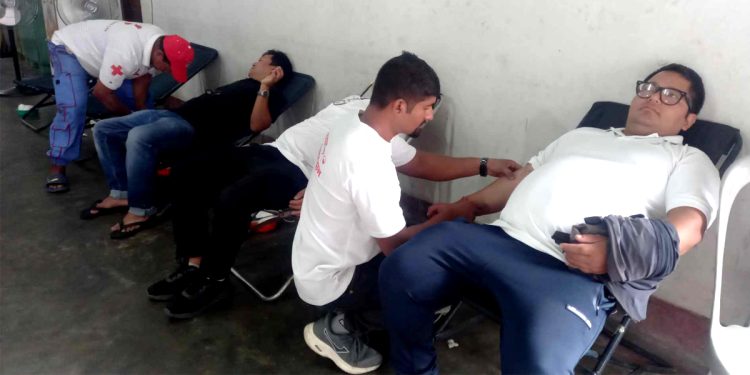 किरात राई यायोक्खाको रक्तदान कार्यक्रममा २७ पिन्ट रगत संकलन