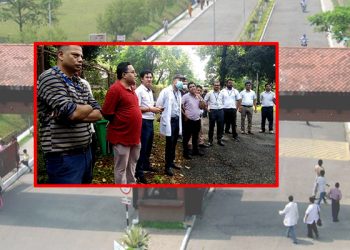 धरान स्थित वीपी प्रतिष्ठानको परीक्षा शाखामा तालाबन्दी