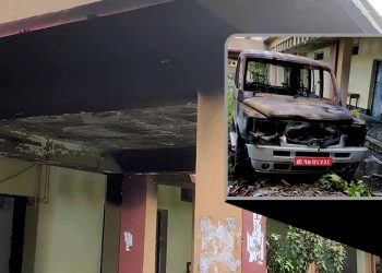 महेन्द्र मोरङ क्याम्पसका प्राध्यापकको गाडी जलाइयो