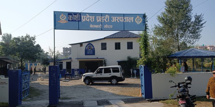 प्रदेश प्रहरी अस्पताल रातारात सारेर सुनसरीको इनरुवामा