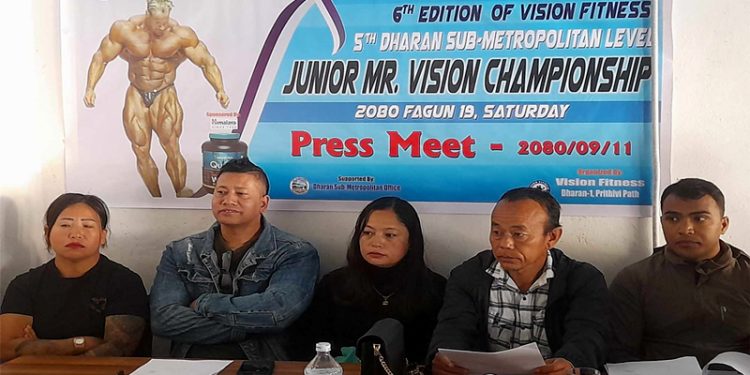 धरानमा शारीरिक सुगठन प्रतियोगिता हुने