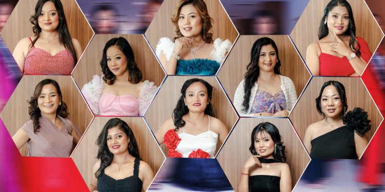 ‘मिसेस पुर्बेली आइकन’ दोस्रो संस्करणका फाइनल प्रतिस्पर्धीहरूको फोटोसुट गरियो