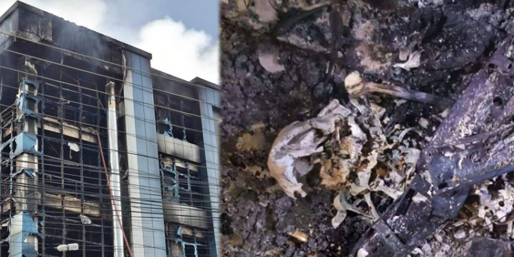 धरानको भाटभटेनी सुपरमार्केट भित्र लुटपाट गर्न पसेका ४ जनाको जलेको  मृत अवशेष भेटियो