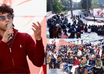 नेपाली चलचित्रप्रति युवाको आवाज सुन्दै ‘कुमारी’ टिम, काठमाण्डौमा युवाहरुको भेला