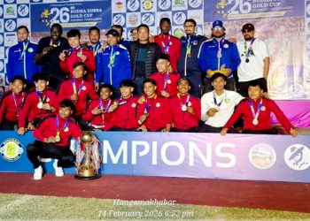 २६ औ संस्करणको बुढासुब्बा गोल्डकपको उपाधि प्लानिङ व्याईजलाई